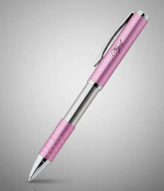 [X-PLBR-001RS] Pluma Zebra Slide 1mm color rosado (boligrafo)