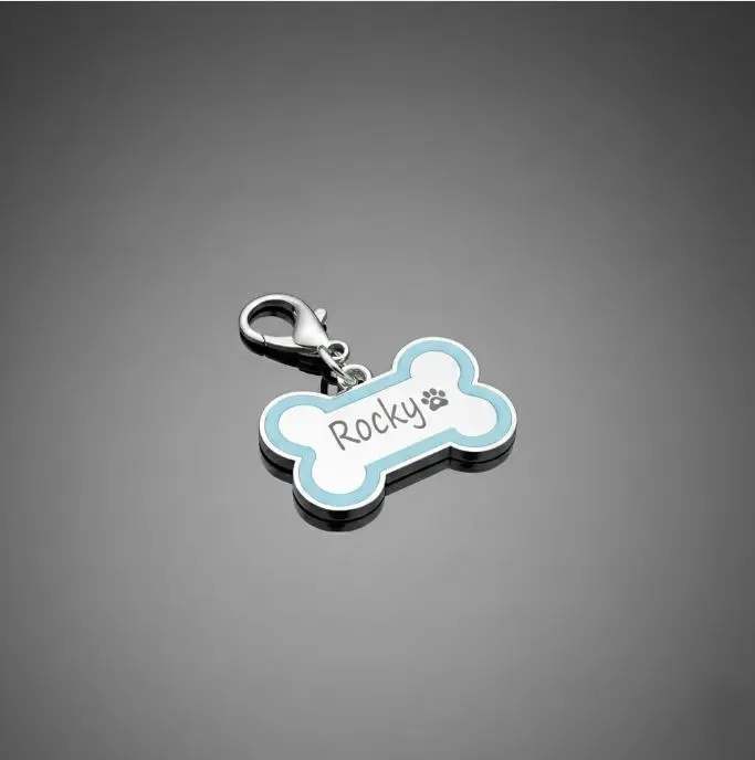 Dijes Mascotas De Acero Inoxidable 