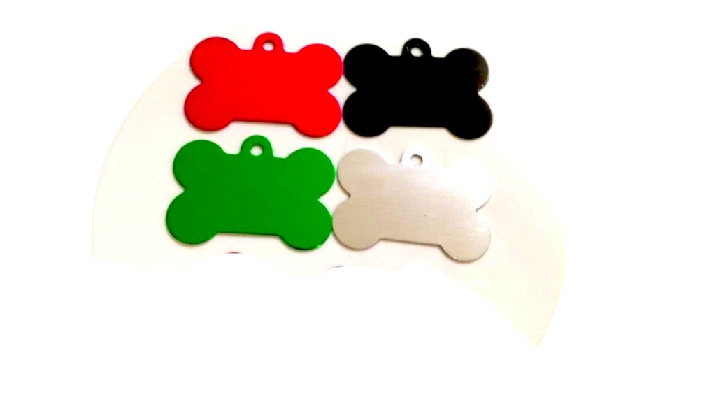 Dijes Mascotas De Acero Aluminio