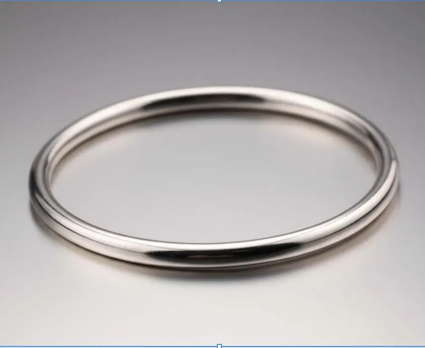 Anillo liso de plata 9.25