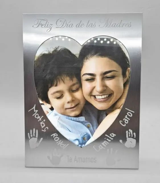 [G-RTAL-006PT] Retratera rectangular grande Aluminio cepillado plateado 215mm 