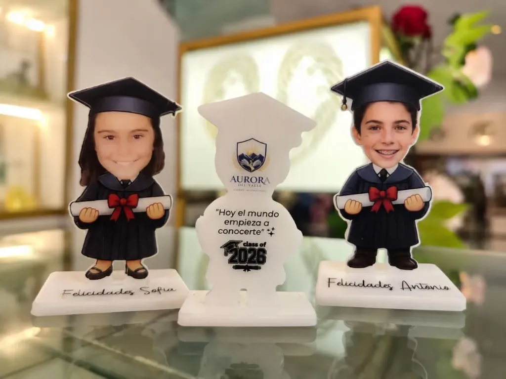 Mini Figura Graduacion - Acrilico