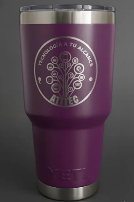 Termo Yeti Rambler (replica) ac. Inox. 30oz personalizable 