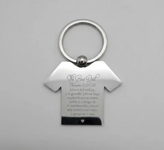 Llavero Camisa grande lujo ac. Inox. 47mm